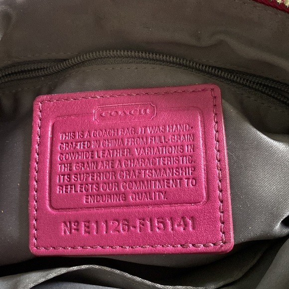 Authentic Coach Convertible Crossbody Purse - Picture 2 of 4